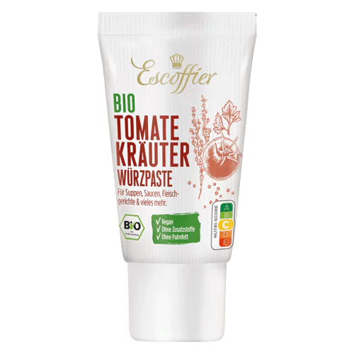 Escoffier Bio Tomate Kräuter Würzpaste